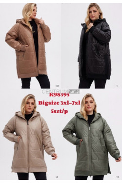 Kurtki damskie przejściowe (3XL-7XL) K98395