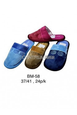 Kapcie damskie (37-41)Bm58
