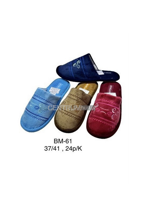 Kapcie damskie (37-41)Bm58