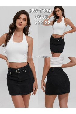 Spódnica jeansowa damska (XS-XL) HW-163A