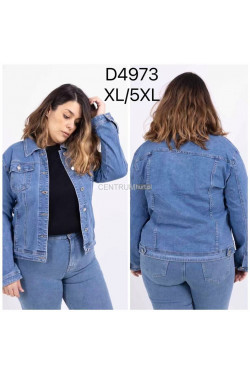 Kurtka jeansowa damska (XL-5XL) D4973