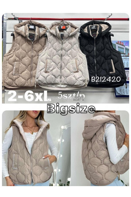 Kurtki kamizelki damskie (S-2XL) 1