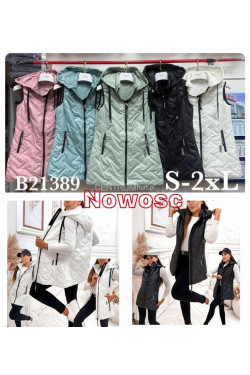 Kurtki kamizelki damskie (S-2XL) 389