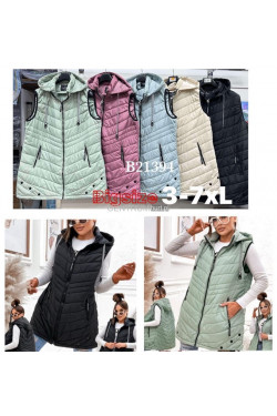 Kurtki kamizelki damskie (3XL-7XL) 394