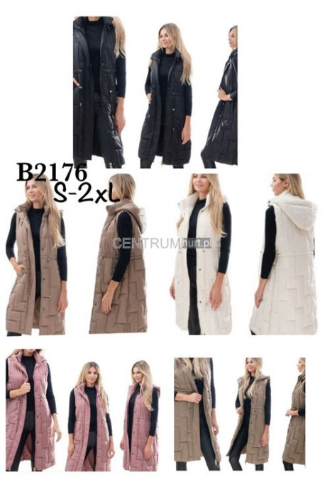 Kurtki kamizelki damskie (S-2XL) 1