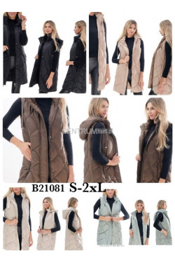 Kurtki kamizelki damskie (S-2XL) B21081