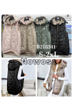 Kurtki kamizelki damskie (S-2XL) 8341