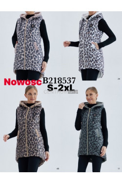 Kurtki kamizelki damskie (S-2XL) 8537