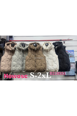 Kurtki kamizelki damskie (S-2XL) 8550