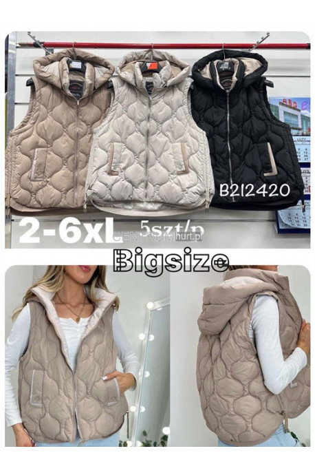 Kurtki kamizelki damskie (S-2XL) 2