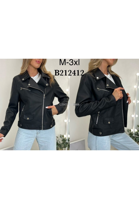 Kurtki skórzane damskie (M-3XL) 2