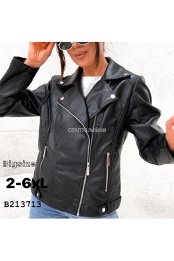 Kurtki skórzane damskie (2XL-6XL) 3713