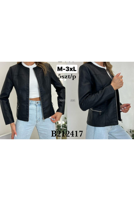 Kurtki skórzane damskie (M-3XL) 2