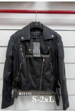 Kurtki skórzane damskie (S-2XL) 132