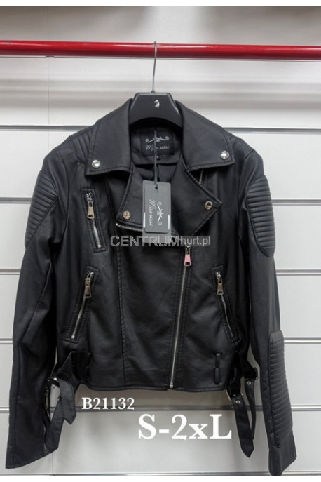 Kurtki skórzane damskie (M-3XL) 2