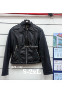 Kurtki skórzane damskie (M-3XL) 2