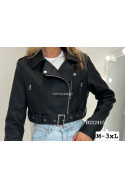Kurtki skórzane damskie (M-3XL) 2