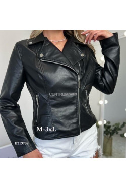 Kurtki skórzane damskie (M-3XL) 3702