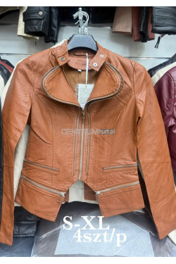 Kurtki skórzane damskie (S-XL) 3867