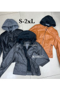 Kurtki skórzane damskie (S-2XL) 2