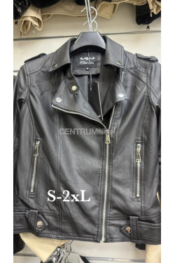 Kurtki skórzane damskie (S-2XL) 3876