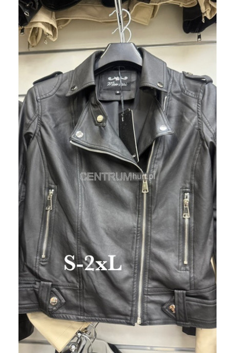 Kurtki skórzane damskie (S-2XL) 2