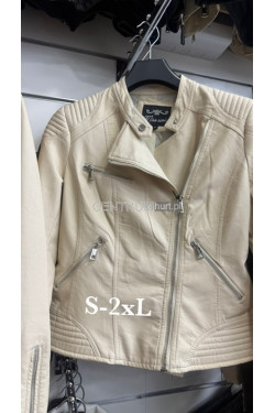 Kurtki skórzane damskie (S-2XL) 3875