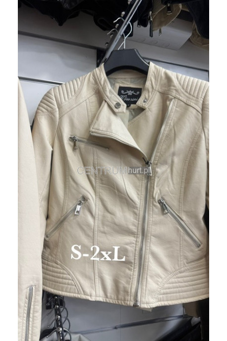 Kurtki skórzane damskie (S-2XL) 2