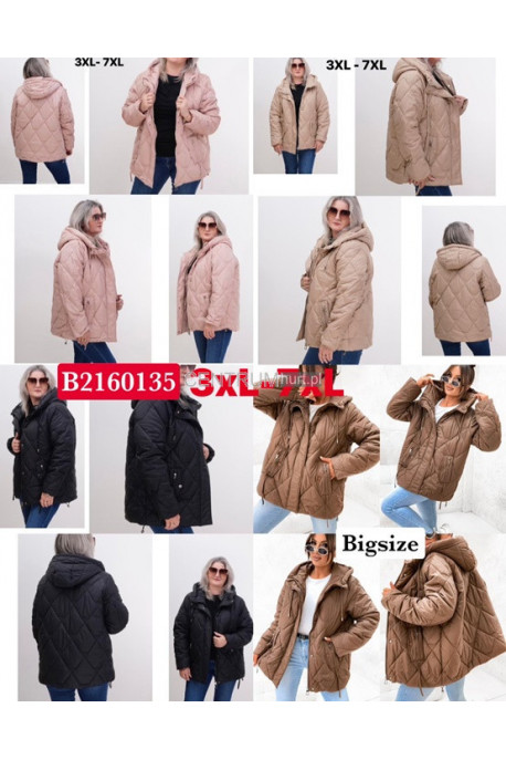 Kurtki damskie przejściowe (3XL-7XL) 1