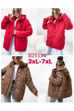 Kurtki damskie przejściowe (3XL-7XL) B21134