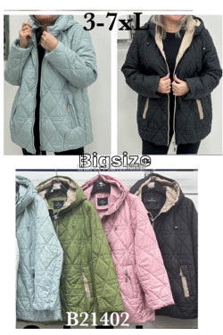 Kurtki damskie przejściowe (3XL-7XL) B21402