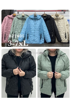 Kurtki damskie przejściowe (3XL-7XL) B21401