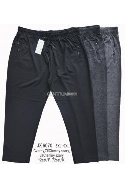 Spodnie dresowe męskie (6XL-9XL) JX6070