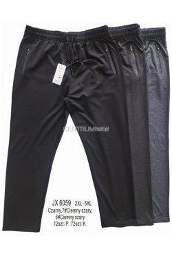 Spodnie dresowe męskie (2XL-5XL) JX6059