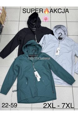 Kurtki damskie przejściowe (2XL-7XL) 22-59