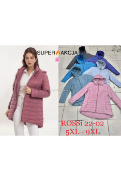 Kurtki damskie przejściowe (5XL-9XL) 22-02