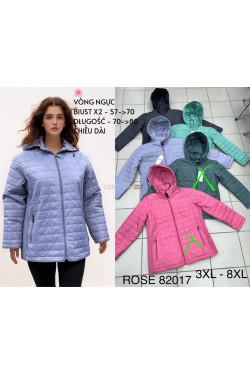 Kurtki damskie przejściowe (3XL-8XL) 82017