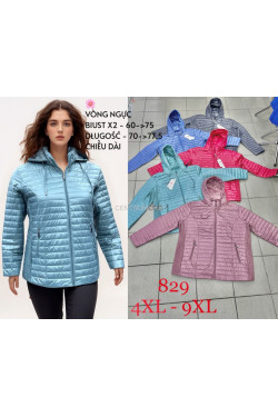 Kurtki damskie przejściowe (4XL-9XL) 829