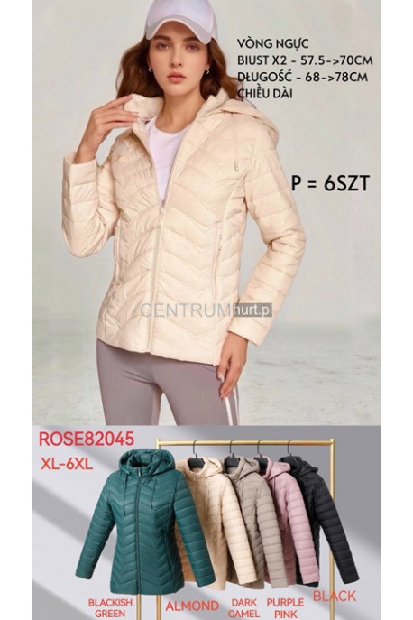 Kurtki damskie przejściowe (2XL-7XL) 1