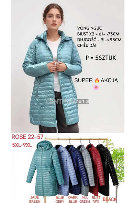 Kurtki damskie przejściowe (2XL-7XL) 1