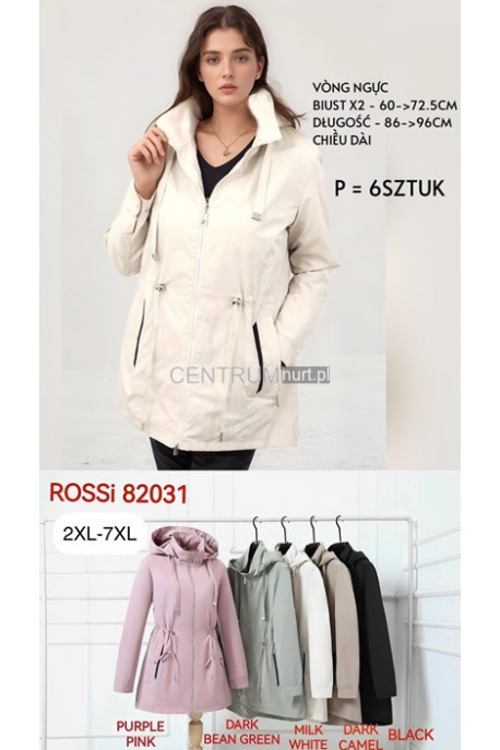 Kurtki damskie przejściowe (2XL-7XL) 1