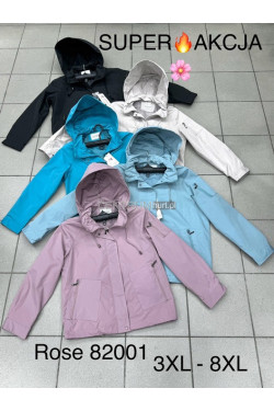 Kurtki damskie przejściowe (3XL-8XL) 82001