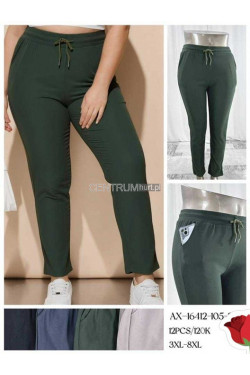 Spodnie damskie (3XL-8XL) AX-16412-105