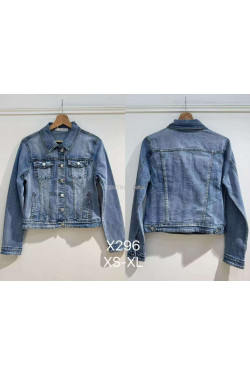 Kurtka jeansowa damska (XS-XL) X296