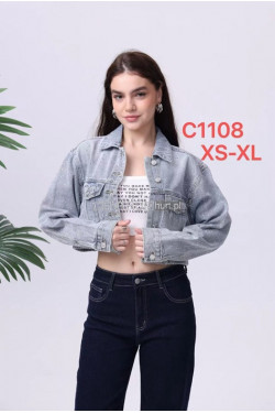 Kurtka jeansowa damska (XS-XL) C1108
