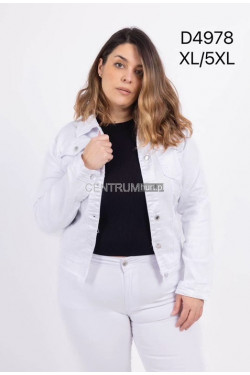 Kurtka jeansowa damska (XL-5XL) D4978
