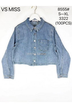 Kurtka jeansowa damska (S-XL) 8555