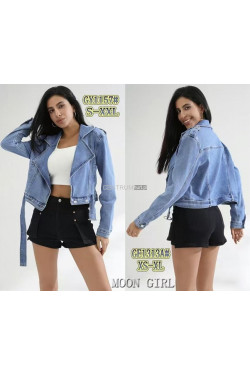 Kurtka jeansowa damska (S-2XL) GY1157