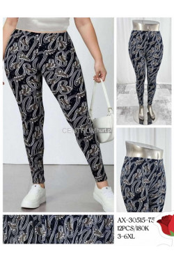 Leginsy damskie (3XL-6XL) AX-30515-75