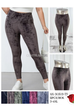 Leginsy damskie (3XL-6XL) AX-30503-75